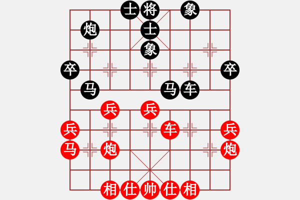 象棋棋譜圖片：青島隊(duì)對(duì)棗莊隊(duì)第4輪第3臺(tái):張鍇vs程龍 - 步數(shù)：37 