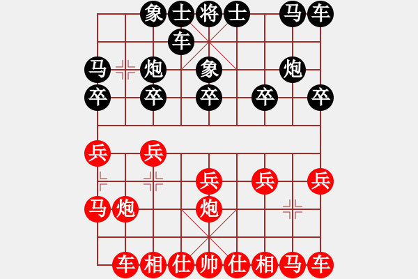 象棋棋谱图片：詹妮弗(5段)-胜-兰州粮(6段) - 步数：10 