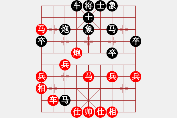 象棋棋譜圖片：卍 滴血穿石佛 卐[423375394] 勝 春江潮水連海[965391733] - 步數(shù)：40 