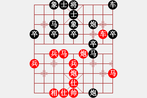 象棋棋譜圖片：wdsxac(6段)-勝-青島啤酒(4段) - 步數(shù)：30 