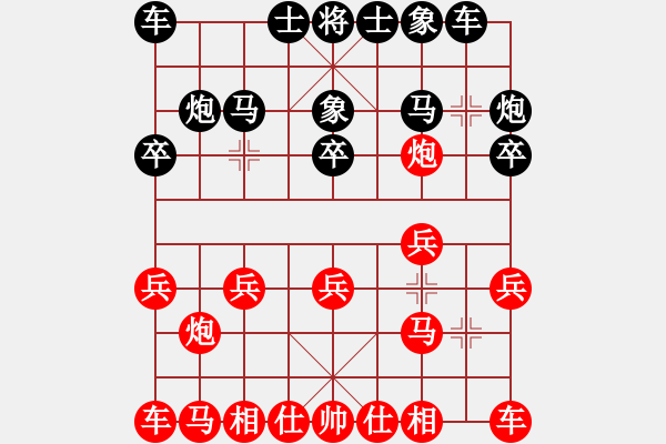 象棋棋譜圖片：北海牧羊(6段)-勝-dangdashi(4段) - 步數(shù)：10 