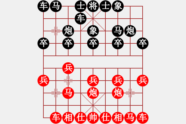 象棋棋譜圖片：棋壇樂者(5段)-勝-初學(xué)者之一(5段) - 步數(shù)：10 