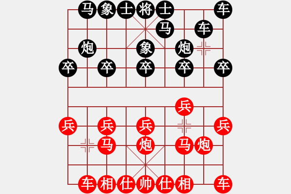 象棋棋譜圖片：李幸 先負(fù) 張福生 - 步數(shù)：10 