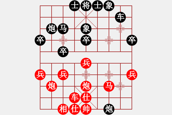 象棋棋譜圖片：qtdsh(1段)-負(fù)-樂樂呵呵(7段) - 步數(shù)：30 