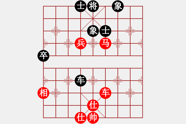 象棋棋譜圖片：貓撲大雜燴(7段)-勝-飛天望月(月將) - 步數：80 