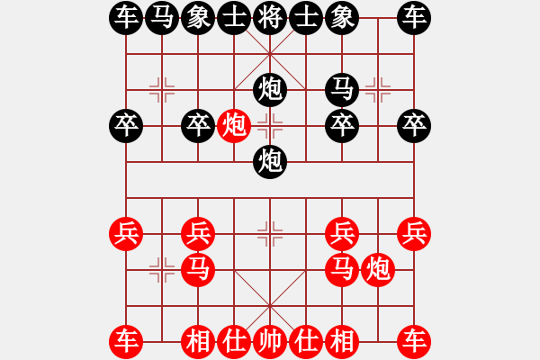 象棋棋譜圖片：王天豬先負(fù)酒杠一 - 步數(shù)：10 