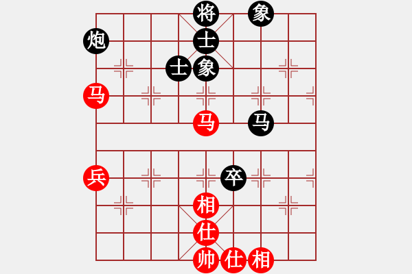 象棋棋谱图片：新加坡 陈瞬焯 和 泰国 陈思飞 - 步数：80 