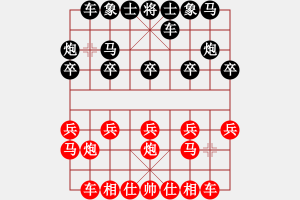 象棋棋譜圖片：騎象過海(4段)-勝-倒拔楊柳(3段) - 步數(shù)：10 