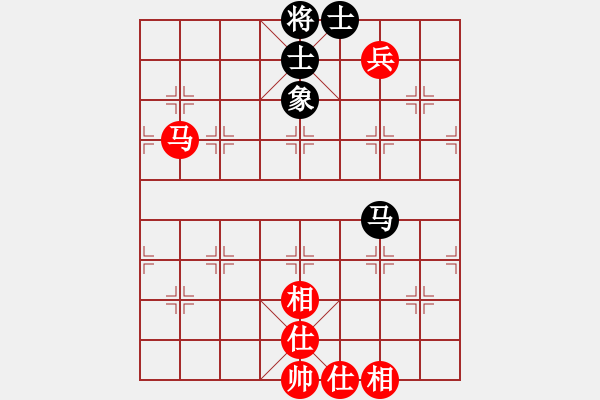 象棋棋譜圖片：黑方被困斃 - 步數(shù)：0 