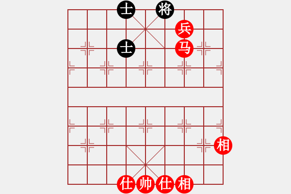 象棋棋譜圖片：黑方被困斃 - 步數(shù)：17 