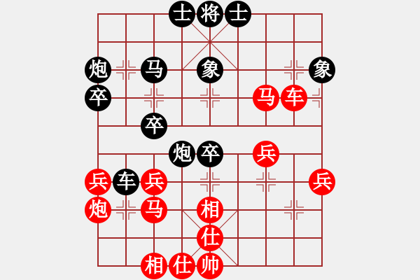 象棋棋譜圖片：星月刀王回避仙人指路厚重的準(zhǔn)備 - 步數(shù)：40 