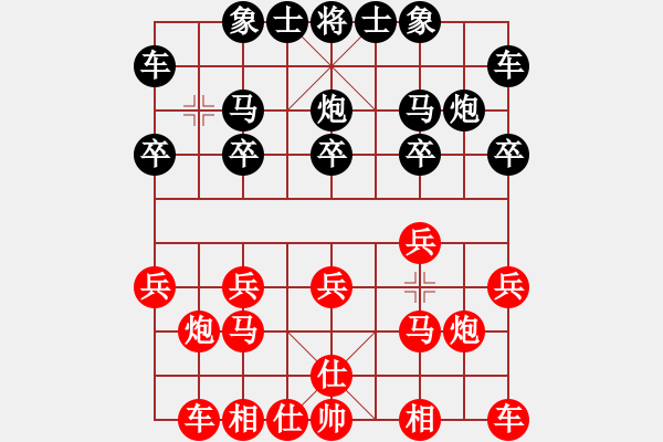 象棋棋譜圖片：老周棋王[690519639] -VS- 橫才俊儒[292832991] - 步數(shù)：10 