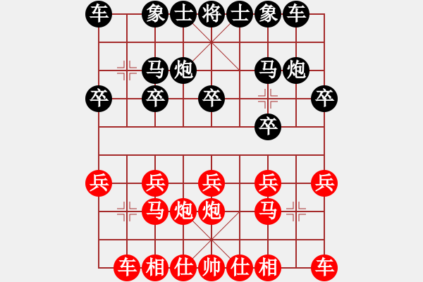 象棋棋譜圖片：天相(9段)-和-去棋中論壇(日帥) - 步數(shù)：10 