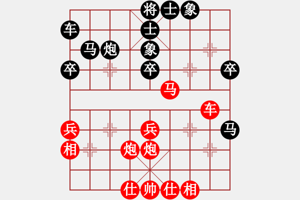 象棋棋譜圖片：28--1---紅先勝--單車馬雙炮二兵--馬四進(jìn)二 - 步數(shù)：0 