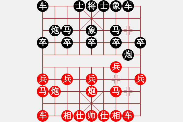 象棋棋譜圖片：后來[876970086] 后負(fù) 棋緣閣-芳棋[893812128] - 步數(shù)：10 