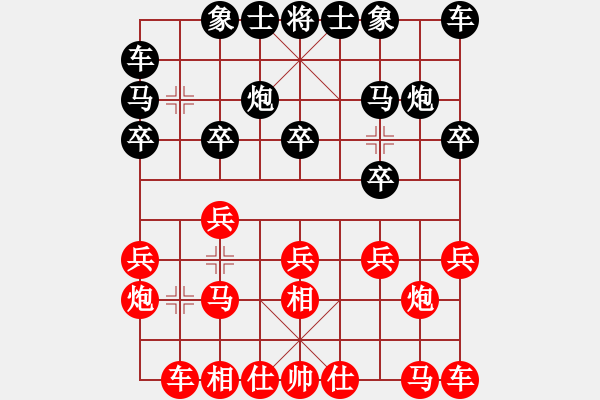 象棋棋譜圖片：湖北 左文靜 負(fù) 廣東 許國(guó)義 - 步數(shù)：10 