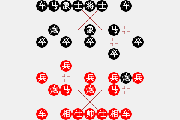 象棋棋譜圖片：夏金凱先勝徐清水 - 步數(shù)：10 