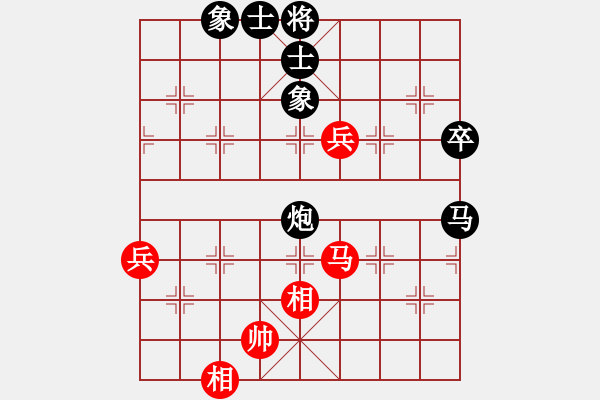 象棋棋譜圖片：橫才俊儒[292832991] -VS- 兔子[912426940] - 步數(shù)：80 