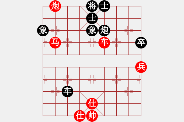 象棋棋譜圖片：五七炮進三兵對屏風(fēng)馬進3卒   （黑馬2進1）  夢如神機(6段)-和-禮品很誘惑(4段) - 步數(shù)：110 