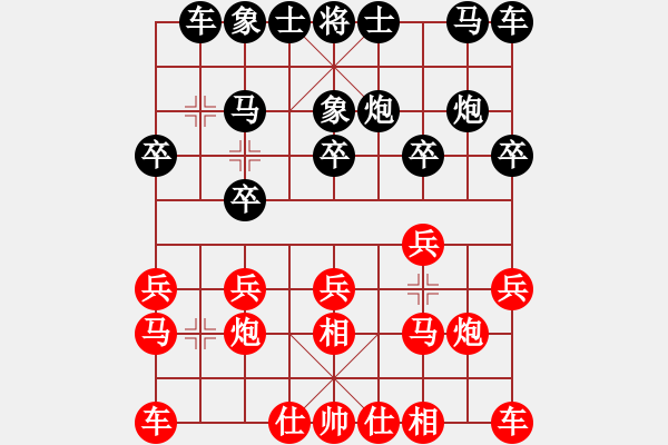 象棋棋譜圖片：鄂州奧賽王(5段)-負(fù)-初學(xué)者之一(7段) - 步數(shù)：10 