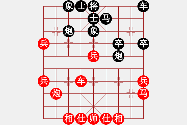 象棋棋譜圖片：左手切菜(8段)-負(fù)-青城松陰(8段) - 步數(shù)：40 