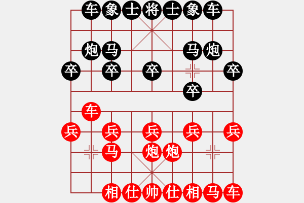 象棋棋譜圖片：傲雪先負(fù)兩頭蛇1 - 步數(shù)：10 