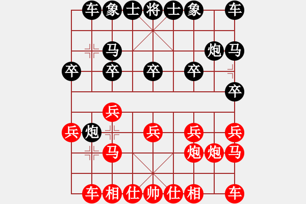 象棋棋譜圖片：不以成敗論英雄[2438711881] -VS- 一線之間[2633993492] - 步數(shù)：10 