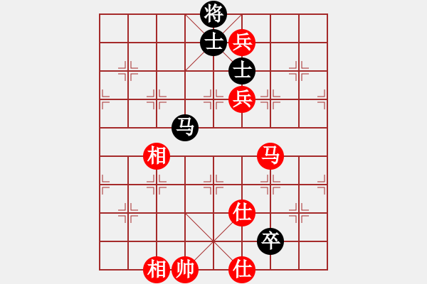 象棋棋譜圖片：棋局-3ak N9B - 步數(shù)：110 