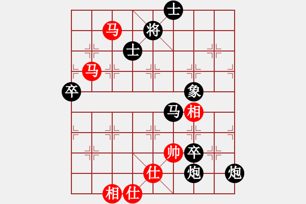 象棋棋譜圖片：新品棋社慶第三輪雨夜星星先負(fù)甘肅張小猛 - 步數(shù)：100 