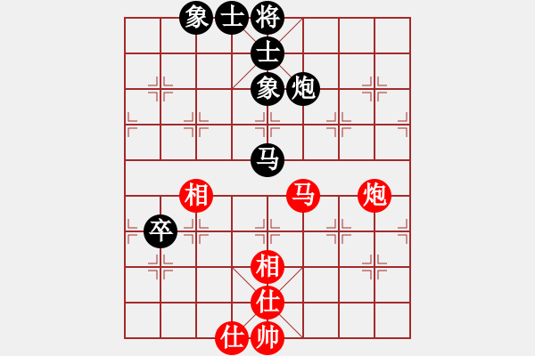 象棋棋谱图片：杜义俊 对 卢国龙 - 步数：100 