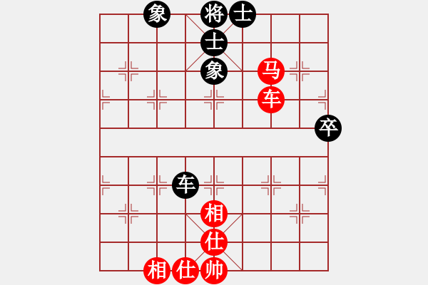 象棋棋譜圖片：煮酒論棋雄(月將)-和-俺下棋啦(人王) - 步數(shù)：80 