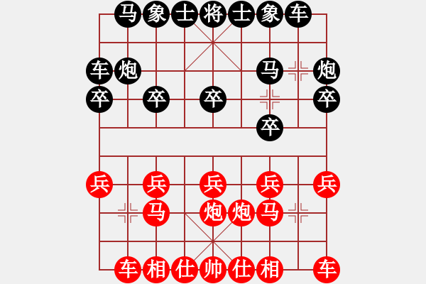 象棋棋譜圖片：愛就一個字(2段)-負(fù)-一線天地(8級) - 步數(shù)：10 