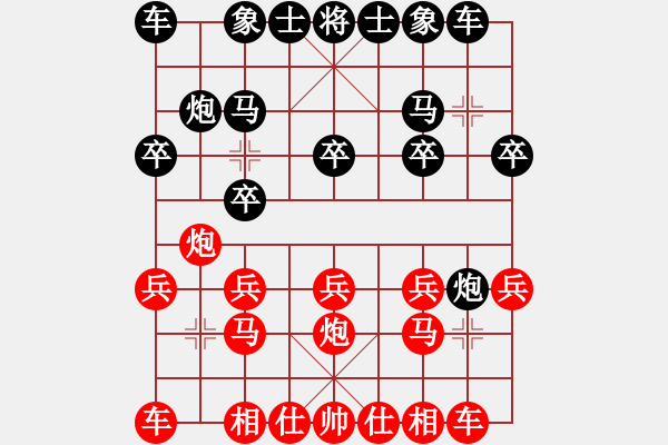 象棋棋譜圖片：奧地利 林顯榮 和 英國 黎池剛 - 步數(shù)：10 