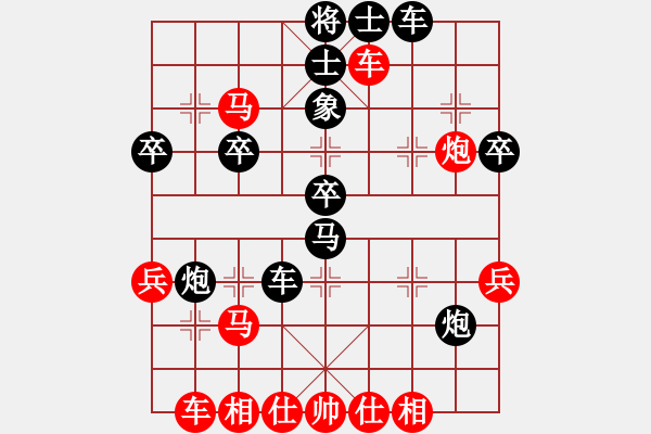 象棋棋譜圖片：卜銘柏(7段)-負(fù)-南云狂客(月將) - 步數(shù)：40 