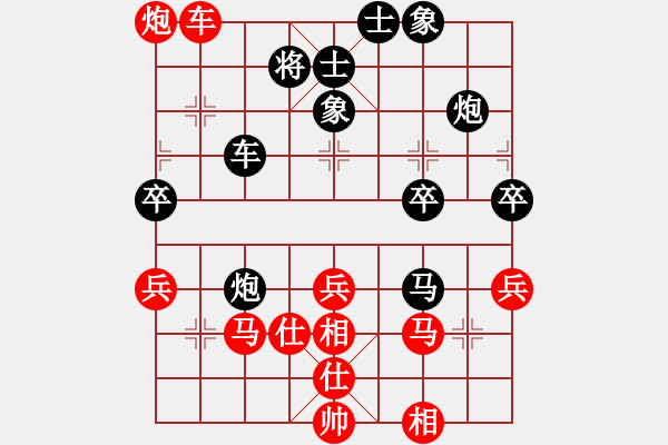 象棋棋譜圖片：秋日絲雨細(xì)(6段)-負(fù)-西白虎(月將) - 步數(shù)：50 