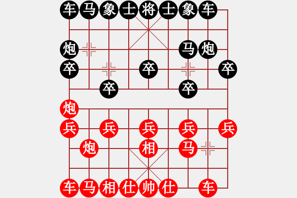 象棋棋譜圖片：芳棋[893812128] -VS- 虎虎虎[815758697] - 步數(shù)：10 