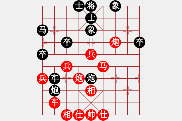 象棋棋譜圖片：煮酒論棋雄(9段)-勝-gzfgzfgzf(月將) - 步數(shù)：50 