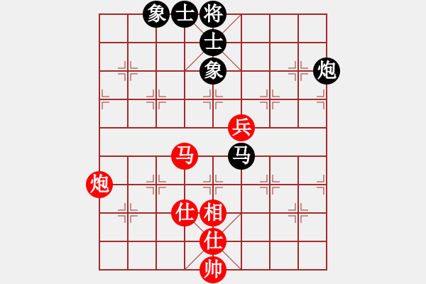 象棋棋谱图片：王世祥 先和 冷易纹 - 步数：110 