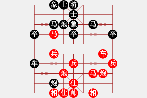 象棋棋譜圖片：浙江二臺(tái)(日帥)-負(fù)-紫夢(mèng)蘭蘭(9段) - 步數(shù)：40 