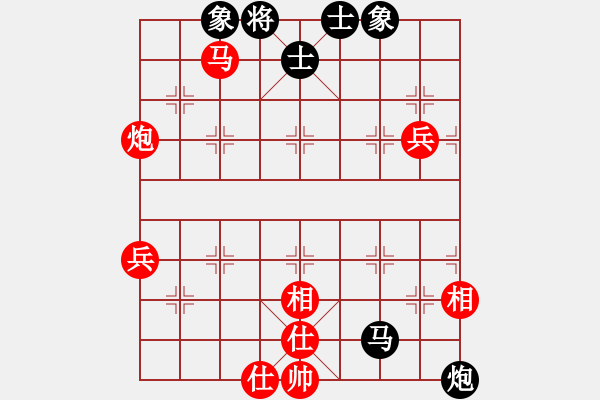 象棋棋譜圖片：奇門(mén)☆戰(zhàn)神07號(hào) 和 〖大鴻棋弈〗巽 - 步數(shù)：60 