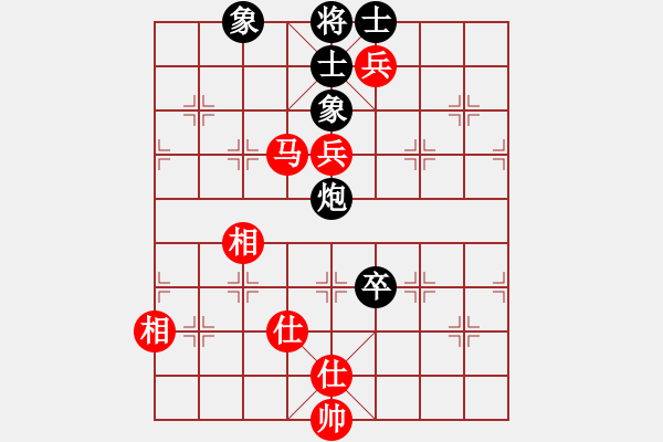 象棋棋譜圖片：唯一的第一(日帥)-和-魔鬼轉(zhuǎn)世(月將) 中炮過河車七路馬對屏風(fēng)馬兩頭蛇 紅左橫車兌七兵對黑高右炮 - 步數(shù)：230 