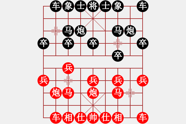 象棋棋譜圖片：好車好馬VS倚天高手(2017 1 14 星期六) - 步數(shù)：10 