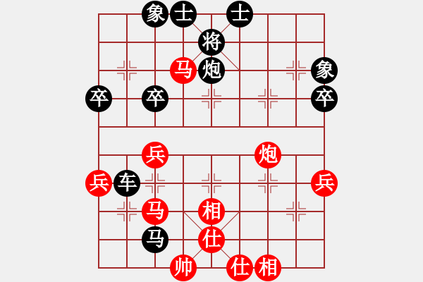 象棋棋譜圖片：好車好馬VS倚天高手(2017 1 14 星期六) - 步數(shù)：50 