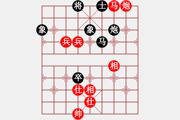 象棋棋譜圖片：溫州市象棋協(xié)會(huì) 張彬騰 勝 吉林省勵(lì)志橙體育文化傳播有限公司 周文鐵 - 步數(shù)：150 