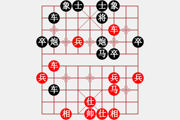 象棋棋譜圖片：漁翁撒網(wǎng)(9段)-負(fù)-我很溫柔(8段) - 步數(shù)：60 