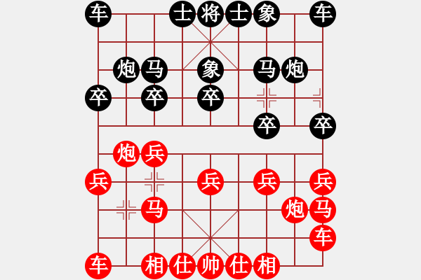 象棋棋譜圖片：眼鏡[1774039712] -VS- 臭棋人家香煙[4821529] - 步數(shù)：10 