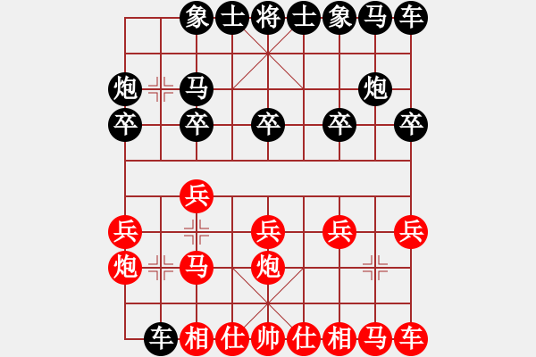 象棋棋譜圖片：硅谷杯保定萬(wàn)民棋院馬惠城先負(fù)承德張鳳良 - 步數(shù)：10 