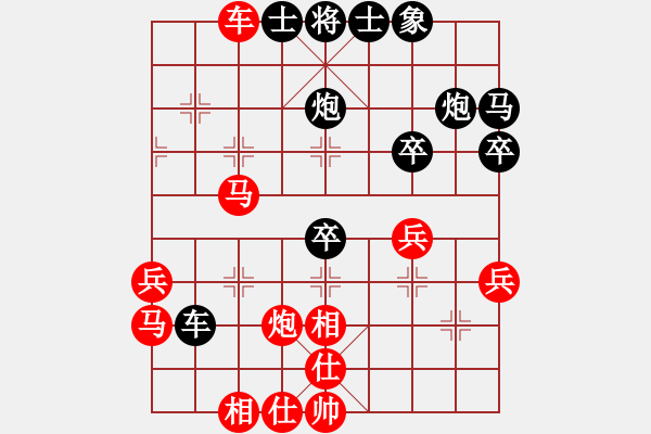 象棋棋譜圖片：泡妞商業(yè)庫(kù)(天罡)-勝-網(wǎng)絡(luò)人機(jī)王(北斗) - 步數(shù)：41 