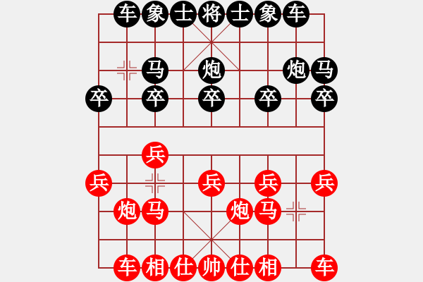 象棋棋譜圖片：河北省 李紫鑫 負(fù) 江蘇省 周雨霏 - 步數(shù)：10 