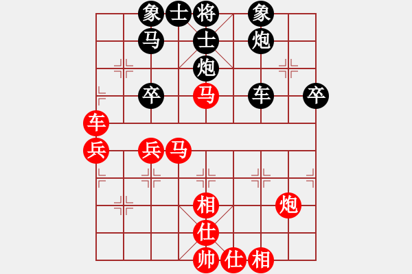 象棋棋譜圖片：2024第12屆寶寶杯邀請(qǐng)賽孟繁睿先勝許國(guó)義5 - 步數(shù)：50 